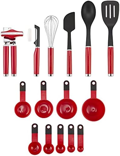 KitchenAid  Σετ εργαλείων και gadget 15 τεμαχίων σε χρώμα Κόκκινο