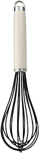 KitchenAid Silicone Whisk, Almond Cream, Carded