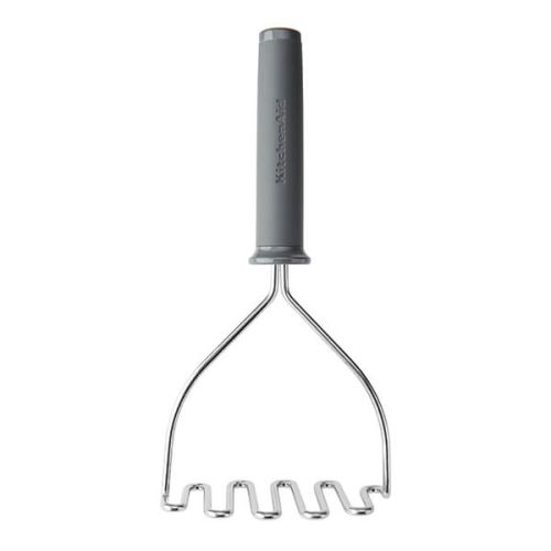 KitchenAid Potato Masher, Charcoal Grey, Carded