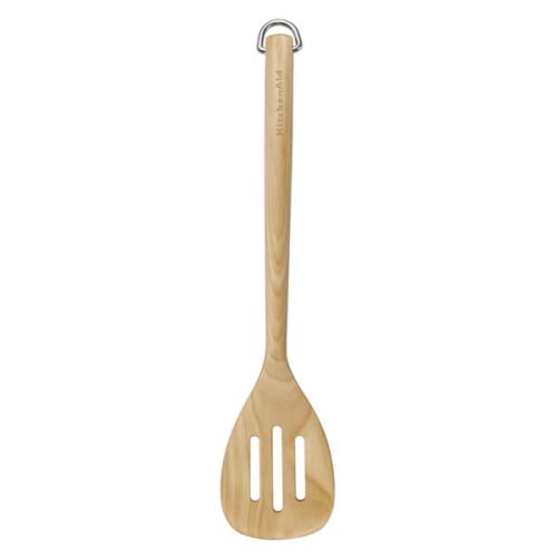 KitchenAid Birchwood Slotted Turner, Carded