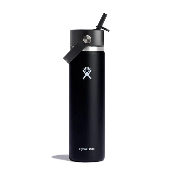 Hydro Flask Wide Mouth 0.7L Μαύρο